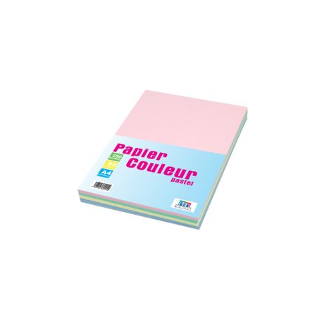Papier couleurs pastels - A4 - 250 Feuilles